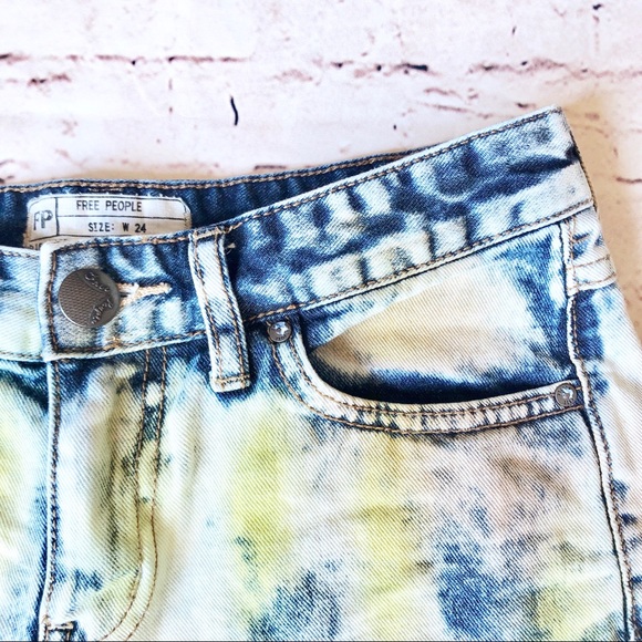 Free People | dyed fringe cutoff shorts daisy duke - Picture 5 of 8